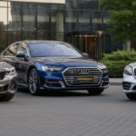 Ghid comparativ intre BMW Seria 7, Audi A8 si Mercedes S Class rulate ✅ Afla care sedan premium ofera lux, confort si valoare mai buna!